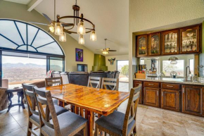 Views and Fire Pit Hilltop Retreat in Rio Rico!
